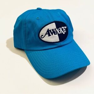 Awake NY Turquoise Baseball Hat with Curved Brim